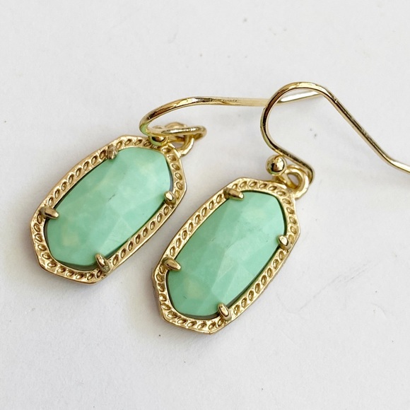 Kendra Scott Lee Dangle earrings Mint Green
